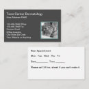 Zoek naar dermatoloog visitekaartjes Medisch