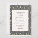 Zoek naar blue floral babyshower uitnodigingen Modern