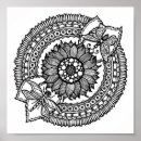 Zoek naar zenuwachtig posters Mandala