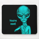 Zoek naar aliens muismatten Sci fi