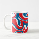 Zoek naar rood wit blauw mokken Abstract
