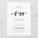 Zoek naar pop fizz clink uitnodigingen Vakantie