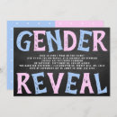 Zoek naar chalkboard gender reveal uitnodigingen Zgroon