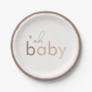 Zoek naar elegante boho borden Baby shower