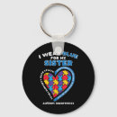 Zoek naar puzzel sleutelhangers Blauw