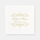 Zoek naar gouden hart servetten Script