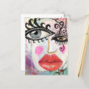 Zoek naar abstract gezicht briefkaarten Voor iedereen