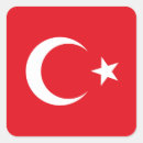 Zoek naar turkse vlag stickers Wereldvlaggen
