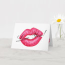 Zoek naar rode kus lippenstift kaarten Valentijnsdag