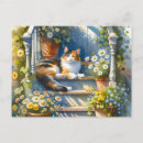 Zoek naar kattenkunst briefkaarten Generatief element