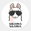 Zoek naar drama lama stickers Humor