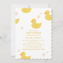 Zoek naar eend babyshower uitnodigingen Schattig
