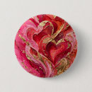 Zoek naar rode rozen buttons Knoop