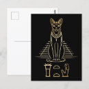 Zoek naar egyptische hiërogliefen briefkaarten Piramide