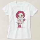 Zoek naar zombie meisje tshirts Eng