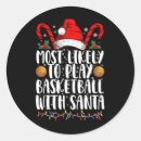 Zoek naar basketbal stickers Kerstmis