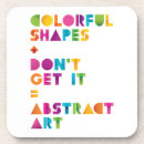 Zoek naar kunst onderzetters Grappig