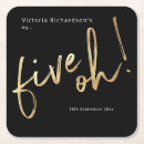 Zoek naar gold foil onderzetters Goudfolie