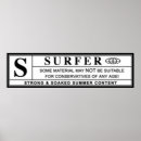 Zoek naar surf sport posters Surfer