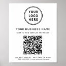 Zoek naar bedrijfsposters promotie Qr code