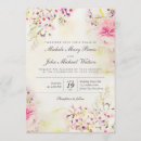 Zoek naar vintage floral wedding uitnodigingen Elegant