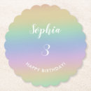 Zoek naar snoep onderzetters Pastel