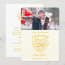 Zoek naar jaren 20 huwelijk uitnodigingen Jubileum