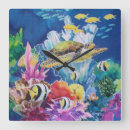 Zoek naar vissen klokken Tropisch