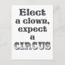 Zoek naar grappige clown briefkaarten Troep