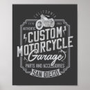 Zoek naar vintage motorfiets posters Aangepast