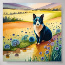 Zoek naar zwarte hond posters Bloemen