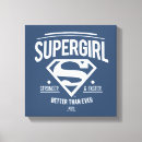 Zoek naar kara zor el canvas prints Super meisje