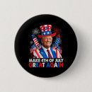 Zoek naar goede stemming buttons Republikein