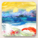 Zoek naar lucht onderzetters Abstract