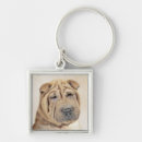 Zoek naar shar pei sleutelhangers Schattig