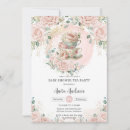 Zoek naar pastel pink babyshower uitnodigingen Aanstaande moeder