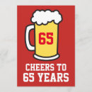 Zoek naar 65 jaar uitnodigingen Elk persoon