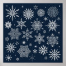 Zoek naar sneeuwvlok patroon posters Kerstmis