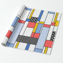 Zoek naar meetkunde cadeaupapier Modern