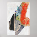 Zoek naar abstracte schilderijen posters Oranje