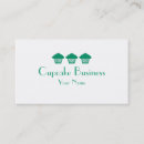 Zoek naar cupcakes visitekaartjes Chef
