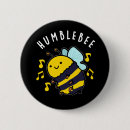 Zoek naar bijen cartoon buttons Hommel