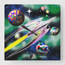 Zoek naar raket klokken Planeten