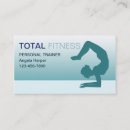 Zoek naar yoga instructor visitekaartjes Blauw