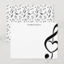 Zoek naar music notitiekaarten Muzikant