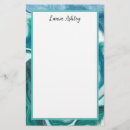 Zoek naar blauwgroen blauw briefpapier Turquoise