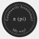 Zoek naar irrationeel stickers Wiskunde