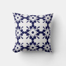 Zoek naar geometrische stijl kussens Blauw