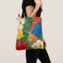 Zoek naar exotische bloemen tassen Strand