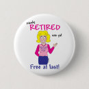 Zoek naar pensioen buttons Humor